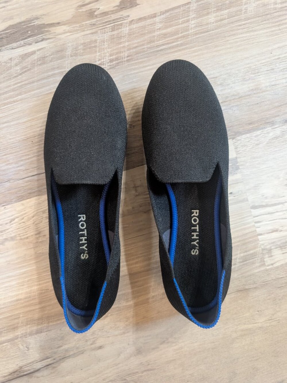 Rothy's Black The Loafer sz 8.5 EUC
